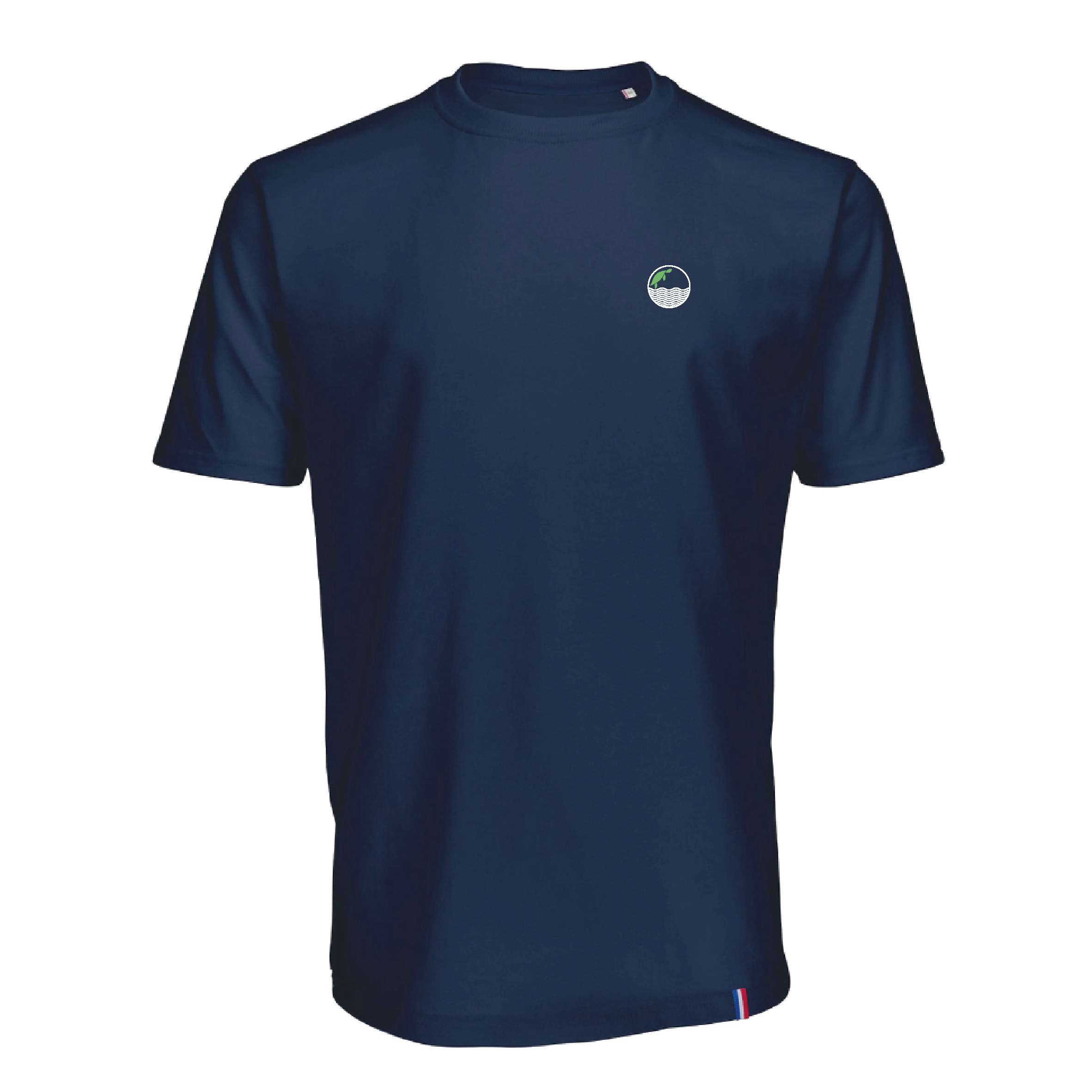 collection_EP_T-shirt Bleu logo coeur